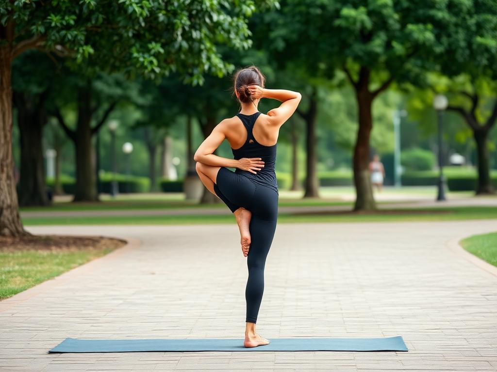 Розтягування квадрицепсів